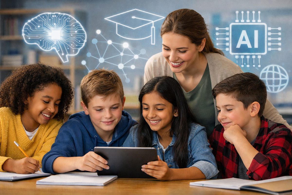 Students Using Ai Technology Day of AI | Preparing Students for an AI World: Key Takeaways from…